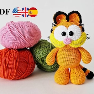 Amigurumi crochet pattern Cat. Cat crochet. Pattern Cat.
