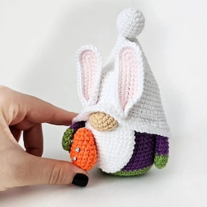 Crocheted Gnome/ Crocheted ready - made toy/Amigurumi/Handmade