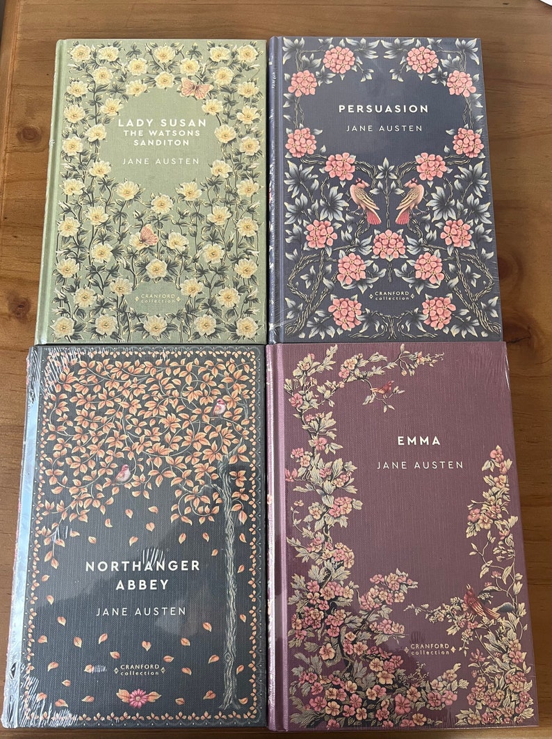 Jane Austen Books Cranford Collection. Etsy
