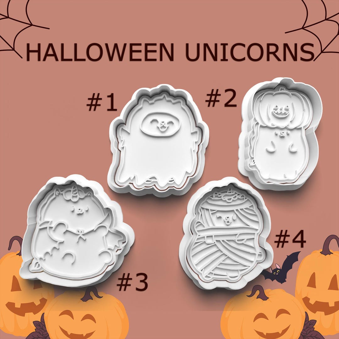Unicorns in Costumes ~ Halloween Unicorns ~ Ghost Unicorn ~ Mummy ...