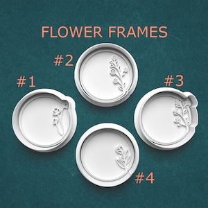 Flower Frame Cutters ~ Cookie Decorating ~ Cookie Art ~ Polymer Clay Crafts ~ Springtime Flower Frames ~ Sugar Cookies ~ Cookie Molds ~ Clay
