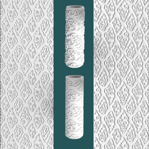 Distinct Clouds Texture Roller, Stylized Cloud Pattern Rolling Pin, Sky Embossing Tool for Clay and Cookie Designs