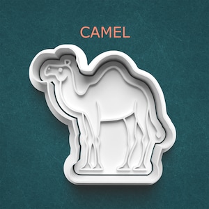 Camel Cookie Cutter ~ Desert Animal Cookie Cutter ~ Animal Clay Cutter ~ Nature ~ Polymer Clay Cutters ~ Zoo Animal Cutter ~ Baking Supplies