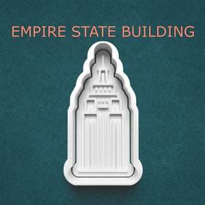 Empire State Building Cookie Cutter ~ New York City ~ NYC Cookie Cutters ~ Polymer Clay Cutters ~ Landmark Cookie Cutter ~ American Landmark