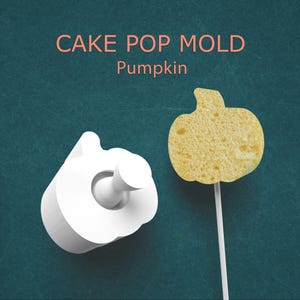 Pumpkin Cake Pop Mold ~ Halloween Cake Pop Maker ~ Pumpkin Shaped Cake Pops ~ Fall Party Baking Tools ~ Spooky Autumn Treats