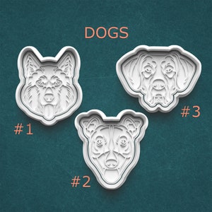Great Dane Cookie Cutter ~ Husky Clay Cutter ~ Jack Russel Terrier ~ Dog Mom Gifts ~ Dog Lover Gifts ~ Gifts for Dog Owners ~ Dog Breeds