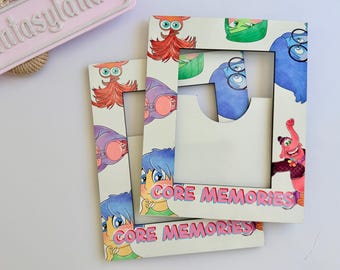 Core Memories Disney Picture Frame, Character Autograph Souvenir, Disney Vacation Picture Frame, Personalized Frame