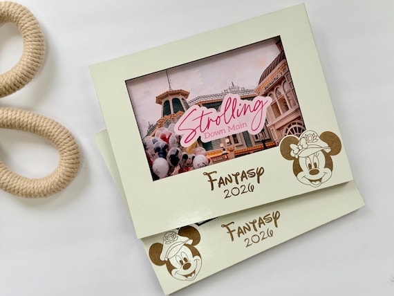 Disney Cruise Picture Frame, Captain Mickey & Minnie, DCL Frame