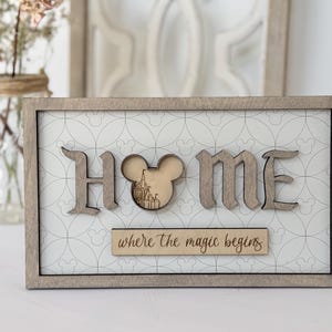 Mickey wood frame - Etsy 日本