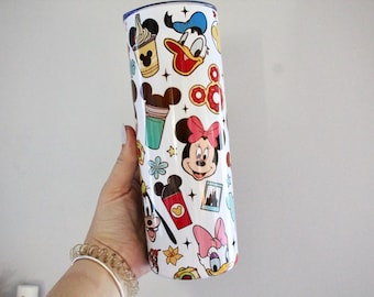 Magic Kingdom Personalized Disney-Inspired Stainless Steel Tumbler – Magical Travel Cup - Mouse Friends - Disney Gift - Spill Proof Tumbler