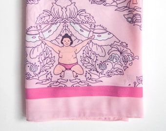 Ura #11 Scarf -- 宇良 -- 力士 -- Sumo wrestler scarf