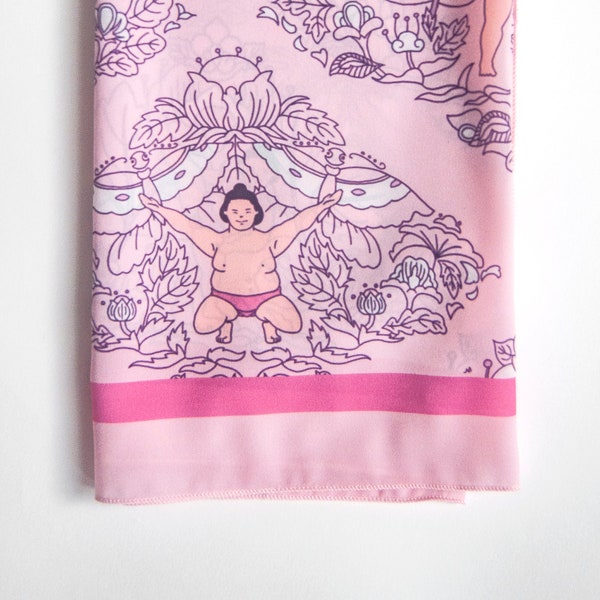 Ura #11 Scarf -- 宇良 -- 力士 -- Sumo wrestler scarf