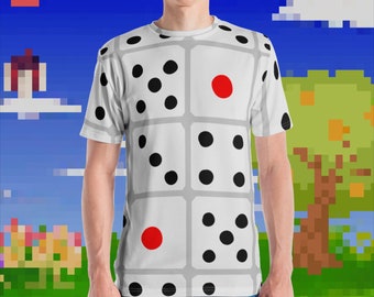 Dice Villager  Tee | Cozy Video Game Shirt