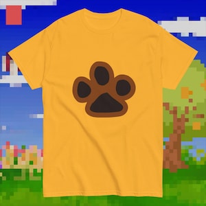 Paw Villager Tee | Cozy Video Game Shirt