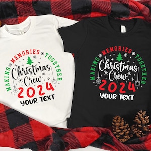 Christmas Crew 2025 Shirt, Family Christmas 2025 Shirt, Family Matching Christmas Tshirt, Christmas Party Shirt, Christmas Gift, Xmas Shirt