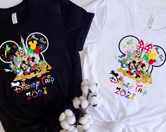 Custom Disney Trip Shirts, Disneyworld Shirts, Disney Vacation T-shirt, Disney Couple Shirt, Disney Family Matching Shirts, Disney Trip Tee,