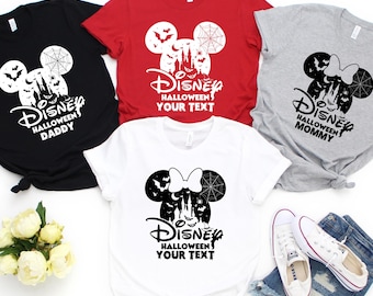 Disney Halloween-shirt, Disney-shirt, bijpassende shirts voor Halloween, Halloween-shirt, bijpassende Disney-shirts, Disney-reis shirts, Disneyland T-shirt