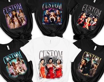 Custom Family Graduation Shirt, Graduate 2025 Shirt, Custom Photo Graduation Shirt,Custom Graduate Gift, School Graduate Tee, Custom Bootleg