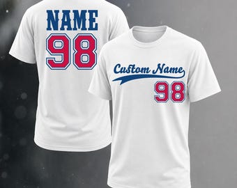 Custom Team Name Baseball Shirt, Personalized Sports Jersey Tee, Custom Family Team Shirt, Matching Baseball Outfit,Custom Name Game Day Tee