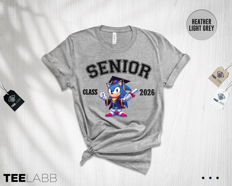 Superhero Cartoon Graduation Shirt, Cartoon Graduate 2026, Cartoon Character, Disney Graduation 2026 Shirt, Cute Chibi Style Graduation Tee image 3