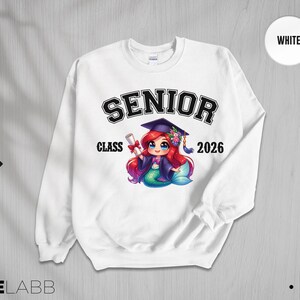 Superhero Cartoon Graduation Shirt, Cartoon Graduate 2026, Cartoon Character, Disney Graduation 2026 Shirt, Cute Chibi Style Graduation Tee image 7
