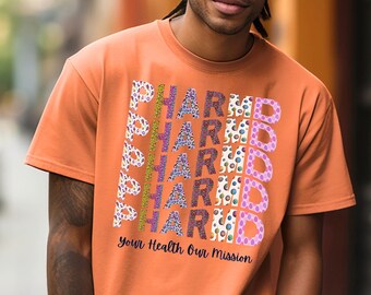 Camiseta retro de PharmD, regalo de graduación para estudiantes de farmacia