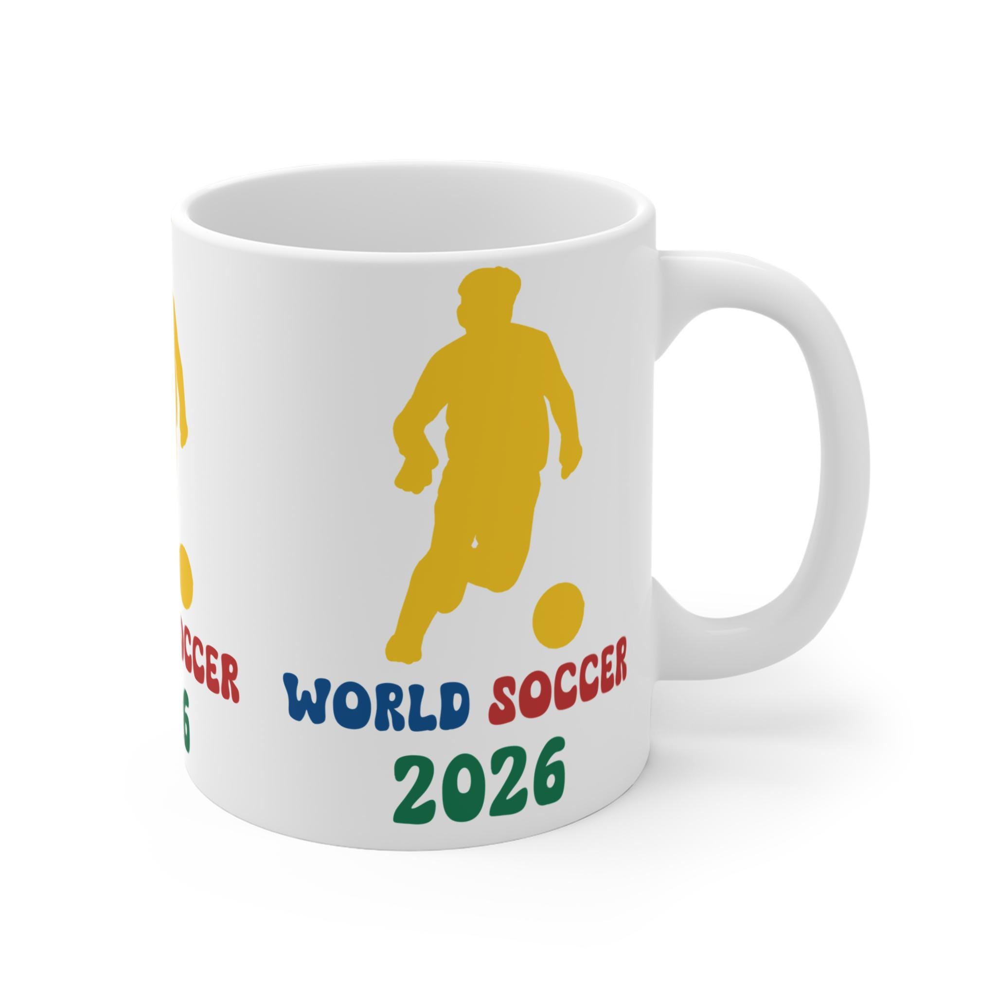 ワールドサッカー2026マグカップ、サッカーファンへのギフト - Etsy 日本