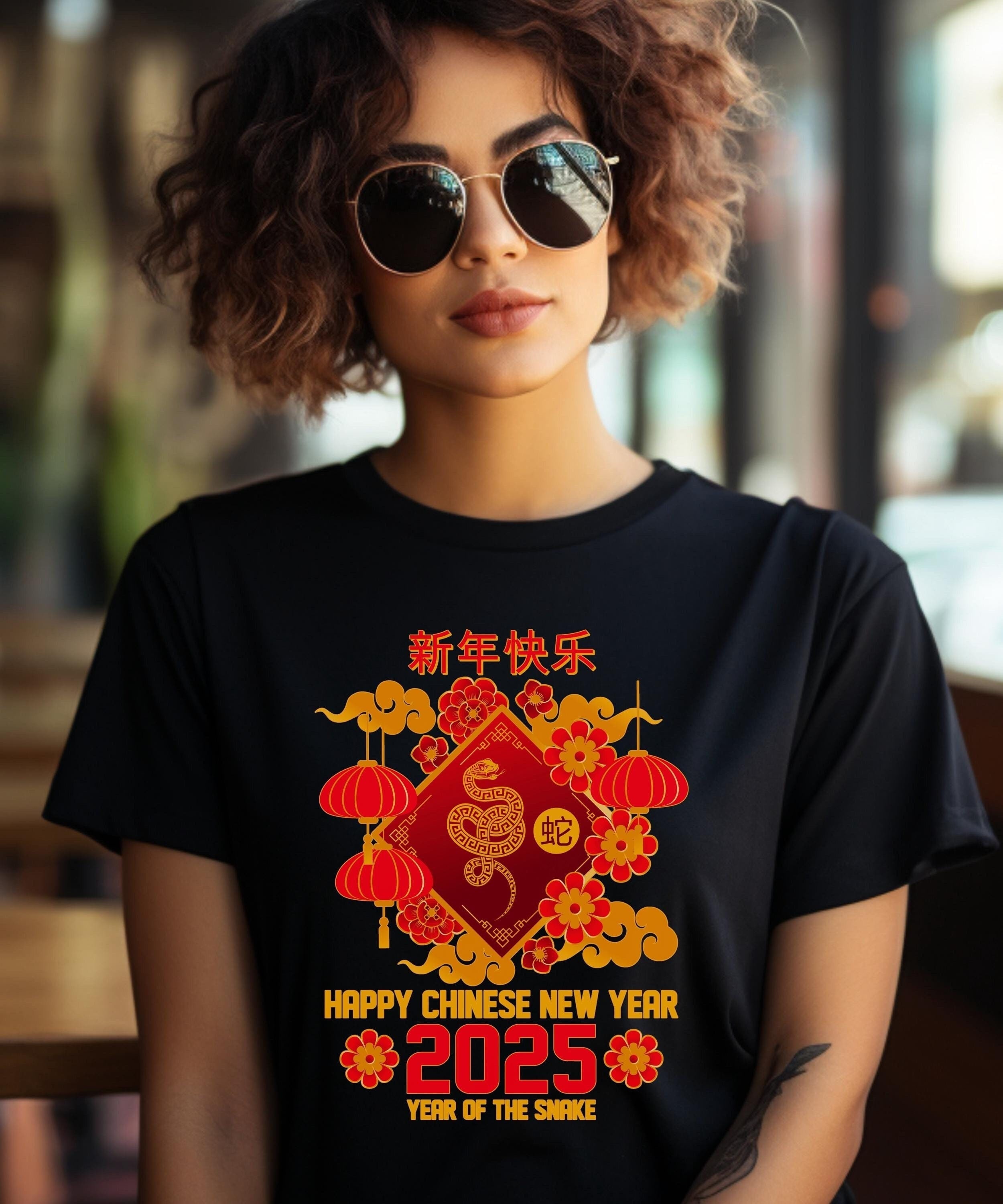 Year of the Snake Shirt: Chinese New Year 2025 Tee - Etsy
