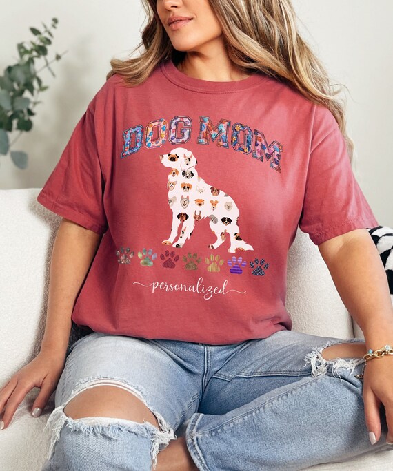 Love Dogmomlife T-Shirts Paws Flower Love Dogs Mom T-Shirts Love Dogmomlife T-Shirts Paws Flower Love Dogs Mom T-Shirts