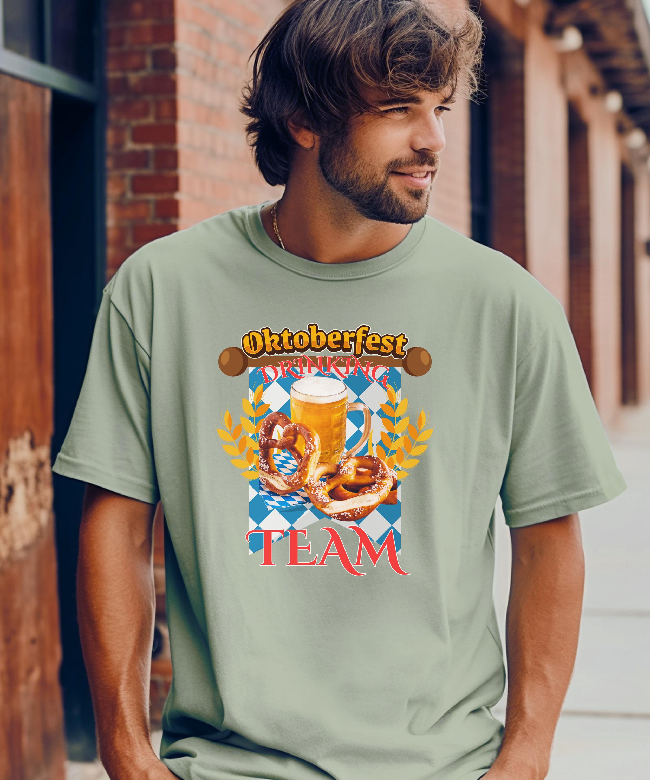 Funny Oktoberfest Drinking Team Shirt: Retro German Beer Tee - Etsy