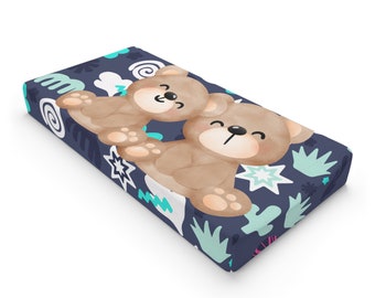 Teddy Bear Friends Baby Changing Pad Cover