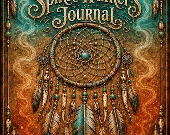 Spirit Walker Journal Kit | Dream Journal Pages, Tags & Washi Tape | Print On Demand Digital Download