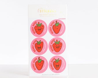 Berry Good, Strawberry Scratch and Sniff Stickers