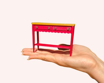 Dollhouse Console SVG – 1:12 Scale Miniature Console Cut File for Cricut, Glowforge, Laser or Hand Cutting