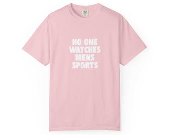 Niemand Uhren Herren Sport T-Shirt | Unterstützen Sie Womens Sports Game Day Tee