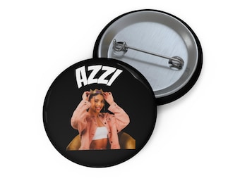 Azzi Fudd Prinzessin Pin Button, Pin Anstecker | WNBA Fan Zubehör