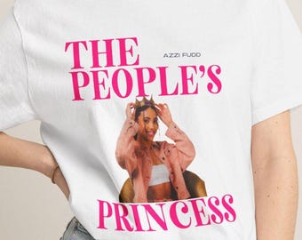 Das Völker Prinzessin T-Shirt | Azzi Fudd Kronen Illustration, Dallas Wings Fan Tee