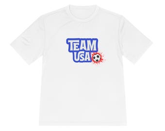 Support Team USA Soccer Tee | World Cup Olympics Fan Shirt | USA Mens Soccer | USA Womens