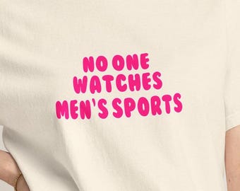 No One Uhren Herren Sport T-Shirt | Womens Sport WNBA NWSL Fan Shirt | Komfort Farben Spieltag Ästhetik