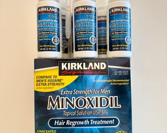 Echte Kirkland Minoxidil 5% haargroei voor mannen (voorraad voor 6 maanden)