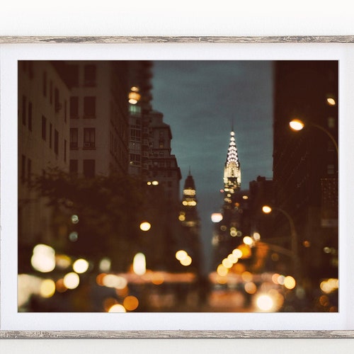 NYC Photography Modern Rustic Wall Art Print New York City Etsy
