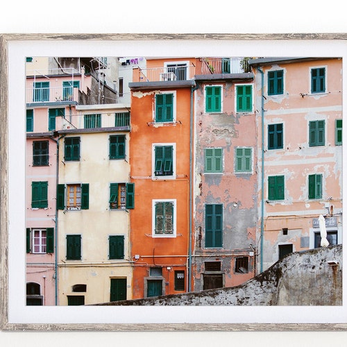 Cinque Terre Art Italy Photography Italy Wall Art Italy Etsy