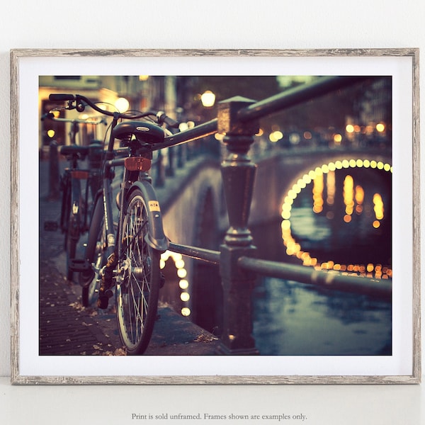 Bicycle Art, Amsterdam Photograph, Bicycle Gift, Travel Photography, Bike Art, Urban Art - Going Dutch