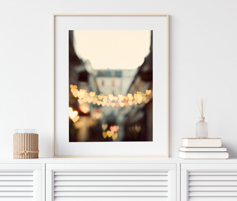 Paris Print, Fine Art Photography, Heart Print, Large Wall Art Print, Bedroom Wall Decor, Paris Photography Print, Fine Art Print image 7