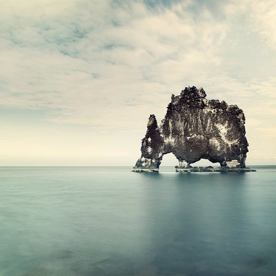 iceland landscape photography modern ocean wall art print etsy landscape prints