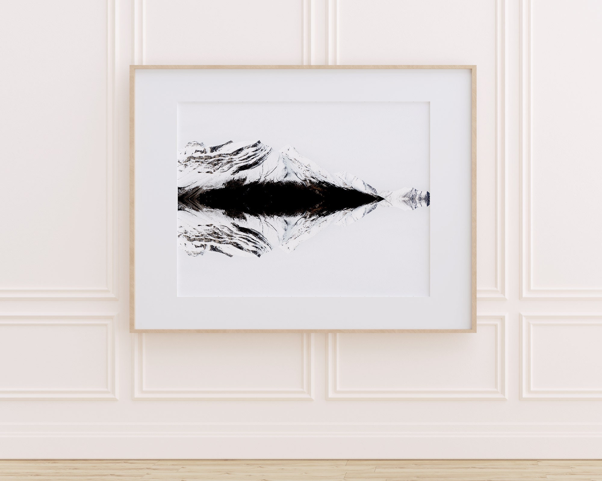 Winter Landscape Photography, Mountain Art, Black and White Photography ...