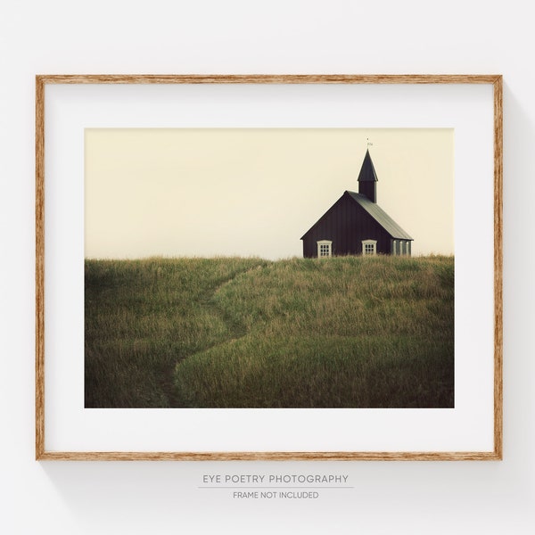 Fine Art Photography, Iceland Landscape Photography Print, Iceland Wall Art, Rustic Wall Decor, Landscape Print, Farmhouse Decor