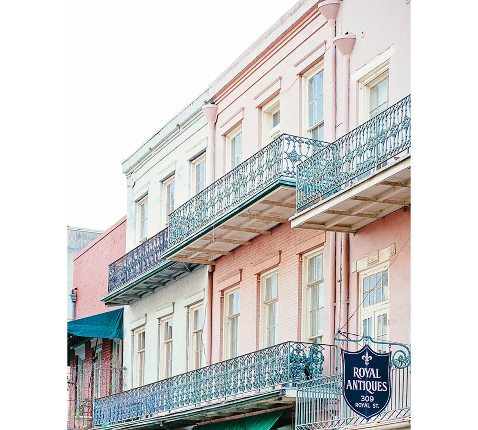 New Orleans Art French Quarter Wall Art Prints Set of 3 Etsy