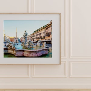 Piazza Navona, Rome Photography, Italy Art Print, Italian Wall Art, Rome Print, Large Wall Art, Travel Photography Print image 7