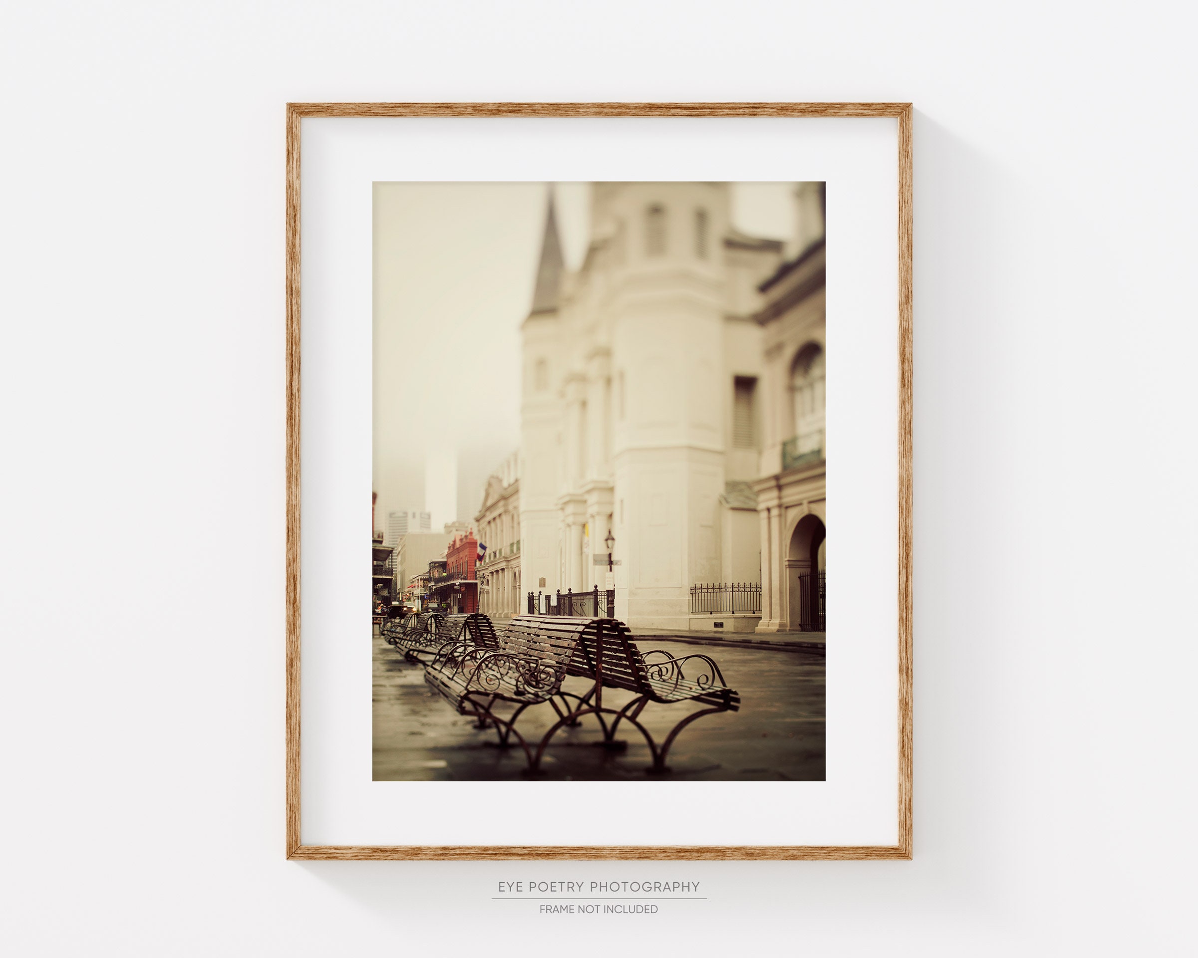Vintage photograph of French Market, New Orleans, Louisiana Wall Art,  Canvas Prints, Framed Prints, Wall Peels